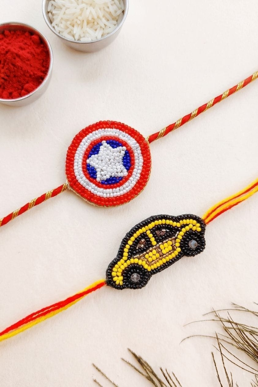 Handmade Cartoon Character Rakhi 2026 - Customised Fun For Kids