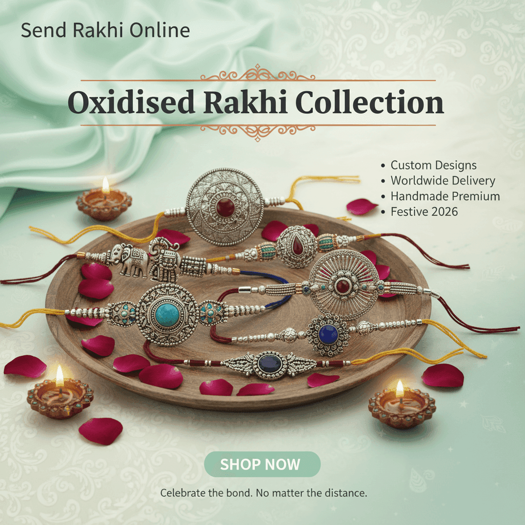 Oxidised Rakhi